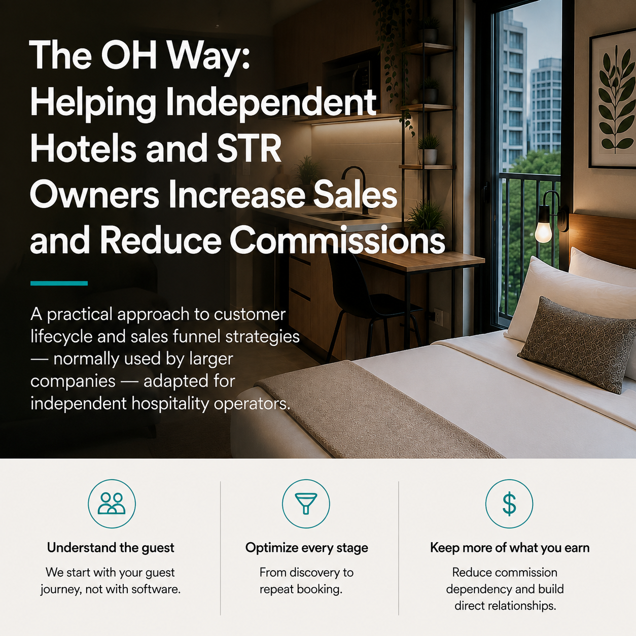 Cover image for How Independent Hotels and Short-Term Rental Operators Can Increase Sales and Reduce Commission Costs